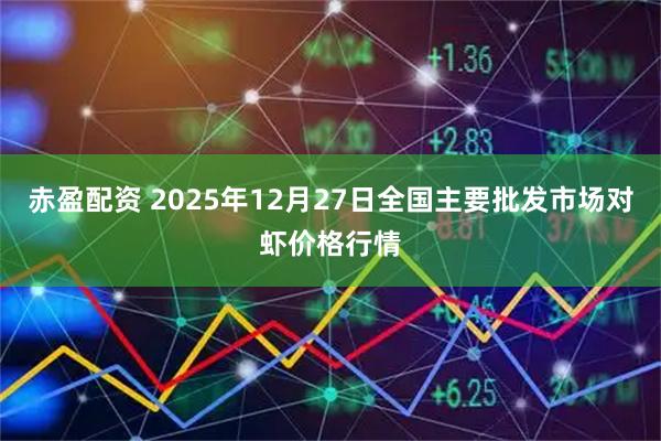赤盈配资 2025年12月27日全国主要批发市场对虾价格行情
