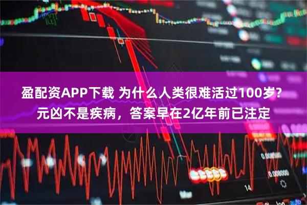 盈配资APP下载 为什么人类很难活过100岁? 元凶不是疾病，答案早在2亿年前已注定